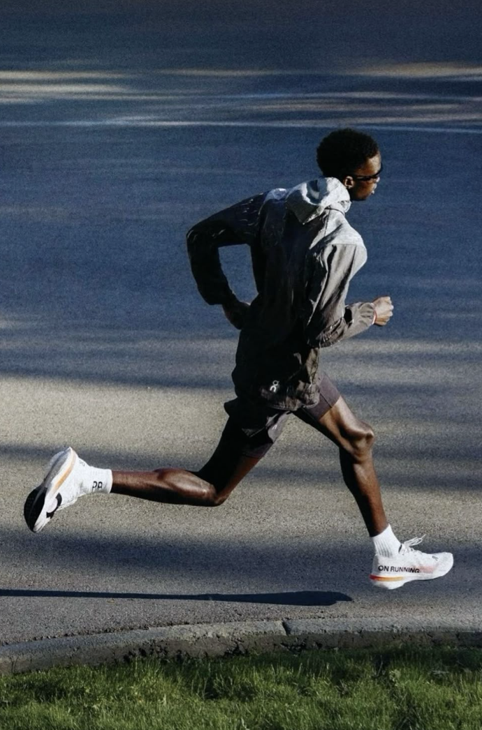 athlete running